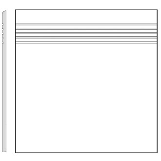Dlažba RAKO Form tmavo šedá 30x30 cm mat DCP34697.1