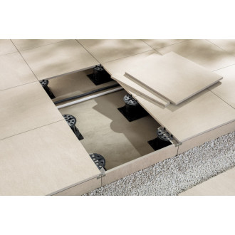 Dlažba Rako Quarzit Outdoor béžová 60x60 cm mat DAR66735.1