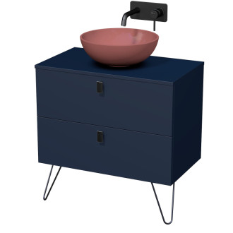 A.Deco skr.pod um.80x45cm,modráMat A9166 ARTDECO80TMBU