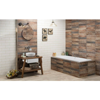 Dlažba Bestil Nail Wood natural 8x44 cm mat NWOOD44NA