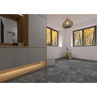 Dlažba Rako Atacama čierna 60x60 cm mat DAK62122.1