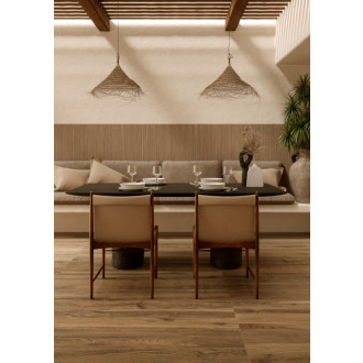 Dlažba Dom Deep Wood iroko 20x120 cm mat ADW1260