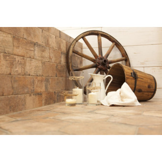 Dlažba Fineza Brick America starý 10x20 cm mat BRICKAM12OL