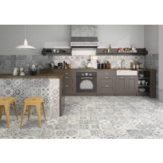 Dlažba Geotiles Manises negro 60,8 x60, 8 cm mat MANISES61