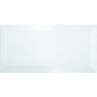 Obklad Ribesalbes Chic Colors blanco biseľ 7,5x15 cm lesk CHICC1970