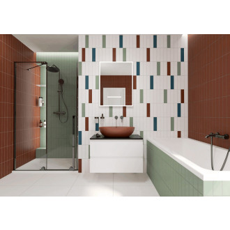 Dlažba Fineza Snow white 60x60 cm mat SNOW60MAT