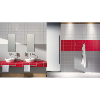 Obklad Rako Color One svetlo šedá 15x15 cm lesk WAA19012.1