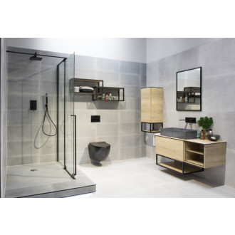 Dlažba Fineza Raw tmavo šedá 60x120 cm mat DAKV1492.1