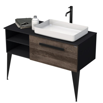 LUXE um.skr.s dosk 110 č.br/dr.lesk P,50 LUXE110PCDLBU50