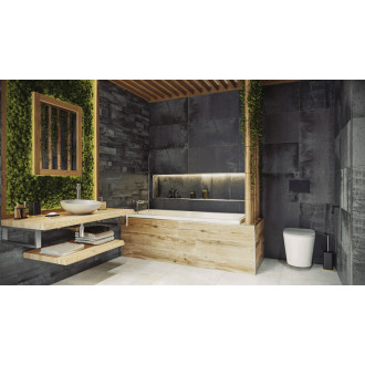 Dlažba Del Conca Climb čierna 40x80 cm mat GOCL08R