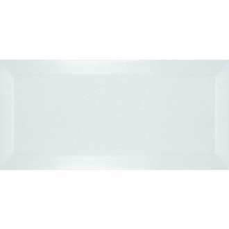 Obklad Ribesalbes Chic Colors blanco biseľ 10x20 cm mat CHICC1347
