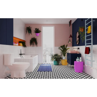 Obklad Vilar Albaro precorte white 20x20 cm lesk PRECO251WHL