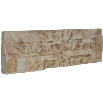 Obklad Vaspo kameň lámaný béžovohnedá 10,7x36 cm reliéfny V53004