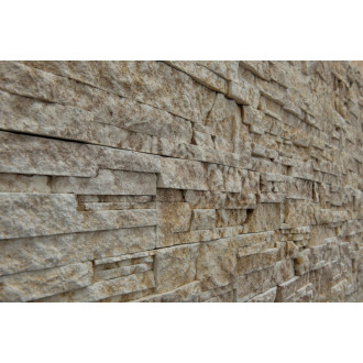 Obklad Vaspo kameň lámaný béžovohnedá 10,7x36 cm reliéfny V53004