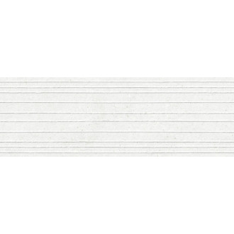Obklad Peronda Manhattan white lines 33x100 cm mat MANHAWHLD