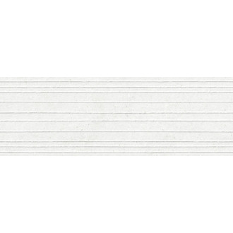 Obklad Peronda Manhattan white lines 33x100 cm mat MANHAWHLD