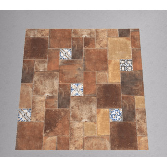 Dlažba Fineza Barro rosso 15x15 cm mat BARRO610N